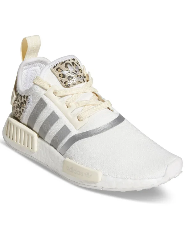 Adidas Women's Originals NMD R1 Animal Print Casual Shoes FZ1018 - 10.0, White