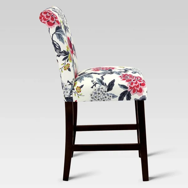 25.5x22 Avington Counter Height Stool Candid Moment Black - Threshold