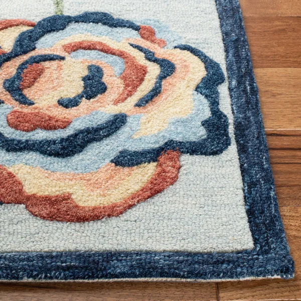 5' x 8' Rectangular Area Rug, Blue, Safavieh
