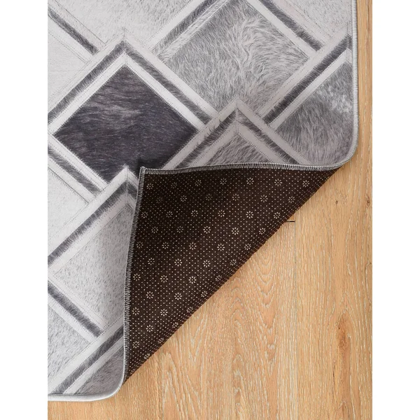 Linon Laredo Fortin Rug - Grey, 5x7 ft