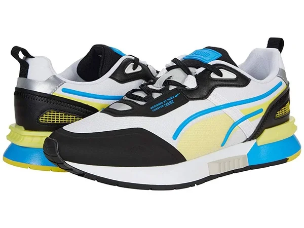 Puma Mirage Tech Sneakers - Grey/Violet/Black, 4