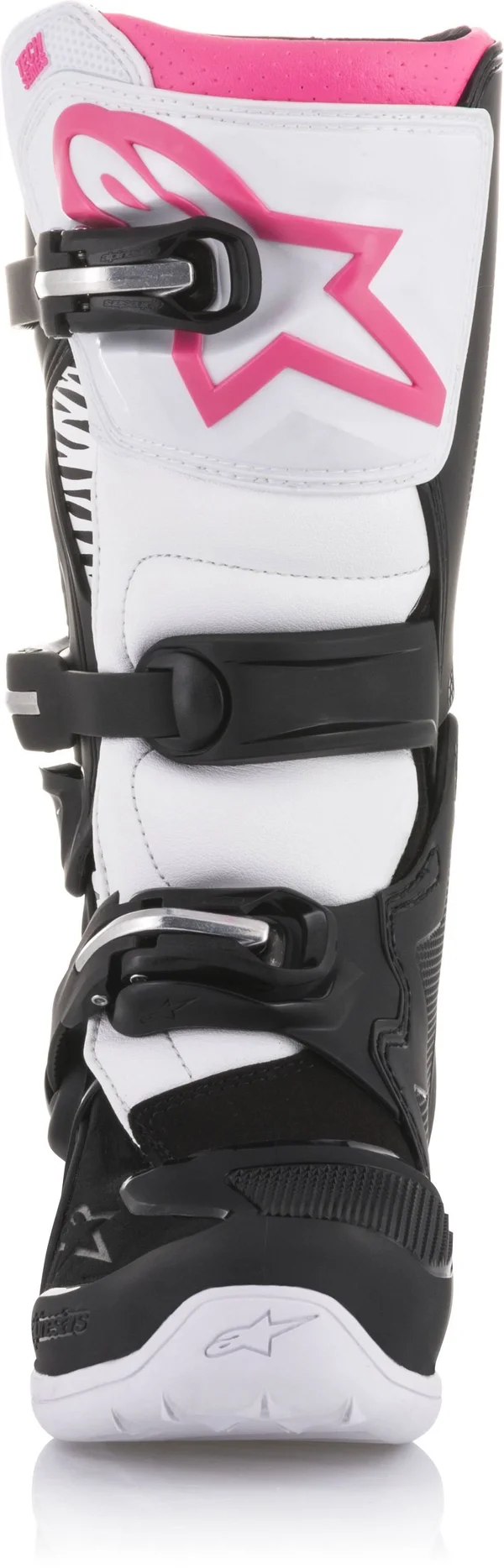 Alpinestars Stella Tech 3 Womens Boots (8 - Black/White/Pink)
