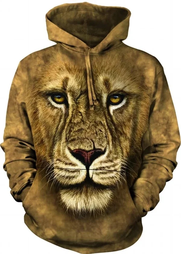 Lion Warrior Adult Hoodie Sweatshirt