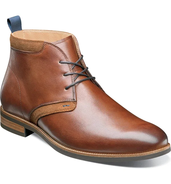 Florsheim Uptown Plain Toe Chukka Boot 11 Men's Cognac
