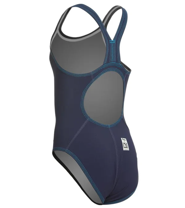 TYR tpsa6a Women's Thresher Aeroback Swimsuit - Navy/Blue, 24