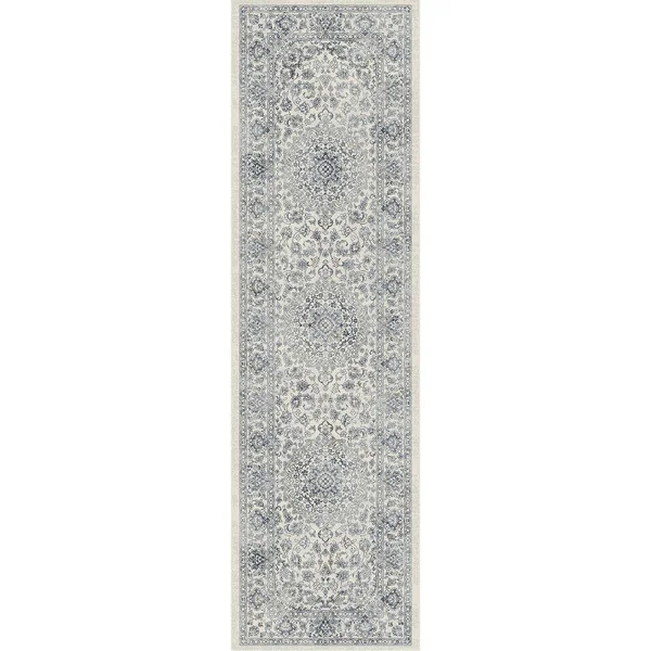 Dynamic Rugs 5&3x22 x 7&7x22 Cream Ancient Garden 57109 Area Rug