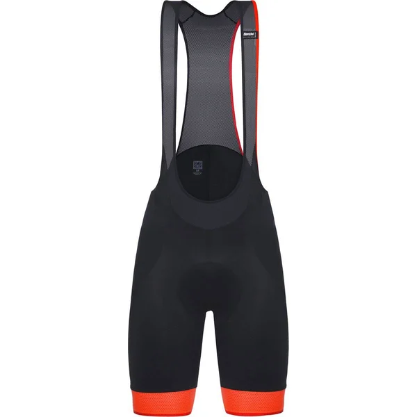 Santini Scatto Bib Short - Men's Bordeaux - L