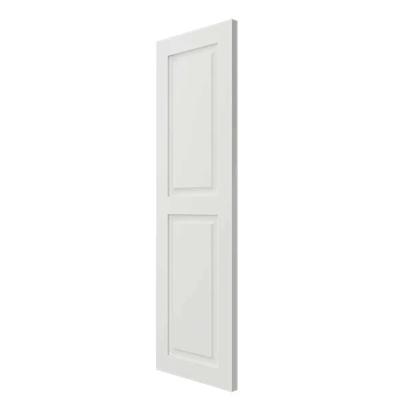 Ekena Millwork CWR15X037UNC 15x22W x 37x22H Exterior Composite Raised Panel Shutters (Per Pair) - Unfinished