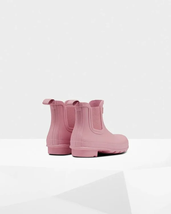 Hunter Original Chelsea Boots - Pink - Ankle Boots
