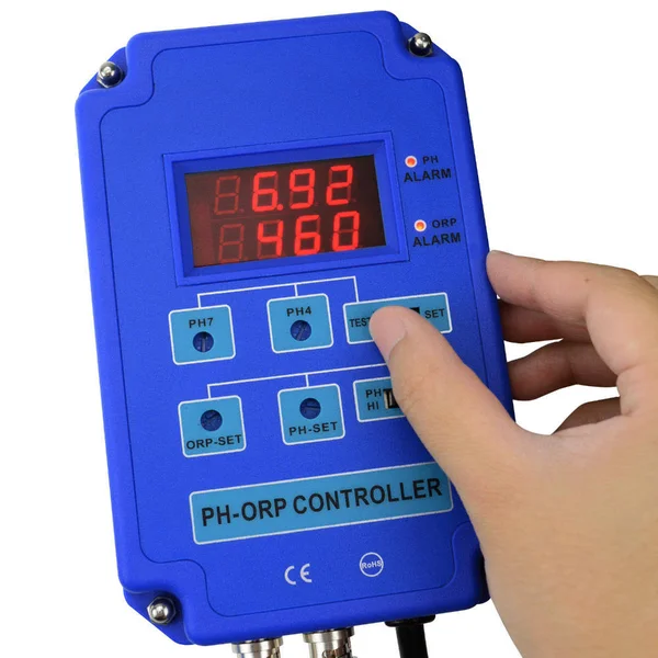 Banggood Digital Ph ORP Meter 2 in 1 Controller Monitor w/ Output Power RELAY Control Electrode Probe BNC for Aquarium Hydroponi