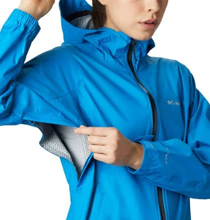 Columbia Women's EvaPOURation Jacket Blue S