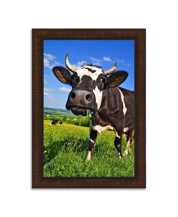 Tangletown Fine Art 63x22 x 44x22 It&s in The Milk Framed Photograph Print