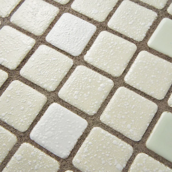 SomerTile FKOSRR98 plethon Square Porcelain Floor and Wall Tile 11.75 inch x 11.75 inch Green/White/Beige