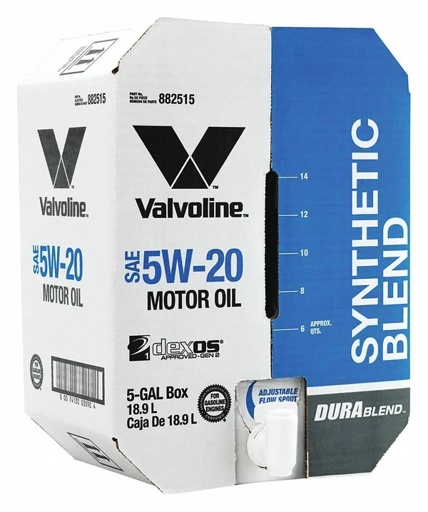 Valvoline 882515 Motor Oil - 5 gal. Sz, 5W-20 SAE Grade, box