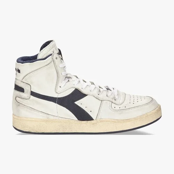 Diadora Mi Basket Used White