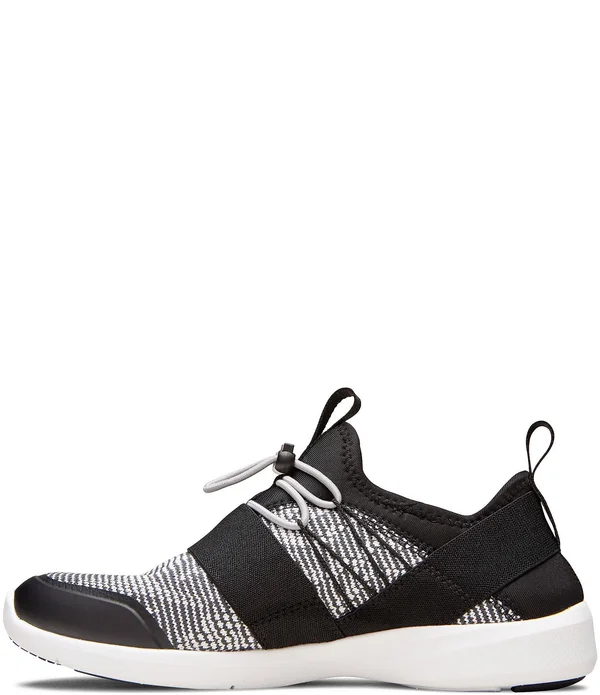 Vionic Alaina Women's Shoes Black/White : 10 W