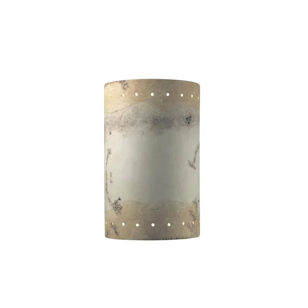 Justice Design CER-5295-GRAN Ambiance - Large ADA Cylinder with Perfs