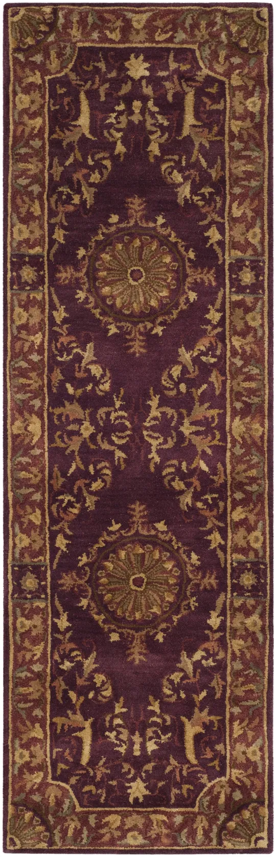 Safavieh Empire EM459B 2&6x22 x 4&0x22 Burgundy Area Rug