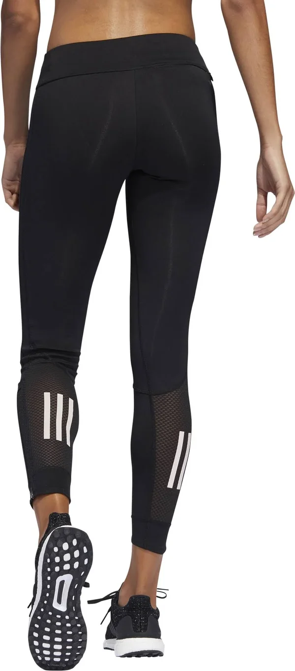 Adidas Own The Run Womens Long Running Tights - Black
