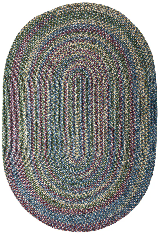 Colonial Mills Twilight Indoor Area Rug Federal Blue - Size: 6 x 9 ft.