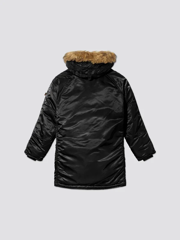 Alpha Industries N-3B Parka Y - Black - YS 8