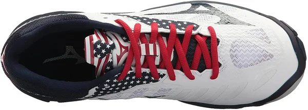 Mizuno Wave Lightning Z4 Women's Volleyball Shoes - 6 - Black - Silver