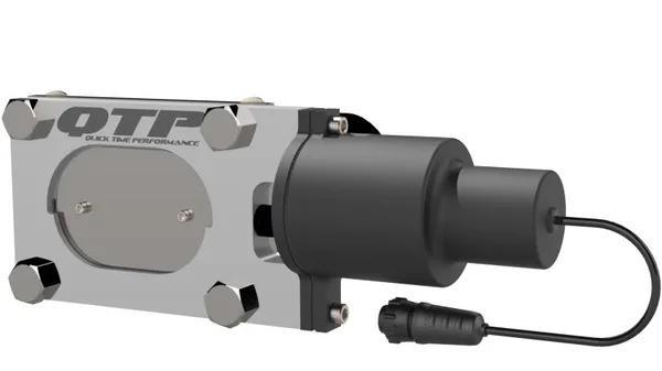 QTP QTEC33 - Bolt-On QTEC Low Profile Oval Electric Cutout Valve