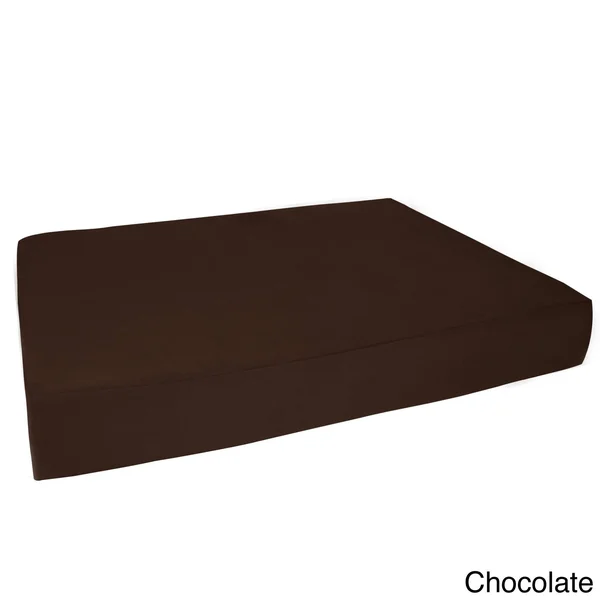 Big Barker 7 inch Pillow Top Orthopedic Dog Bed for Large and Extra Large Breed Dogs (Sleek Edition) - Brown