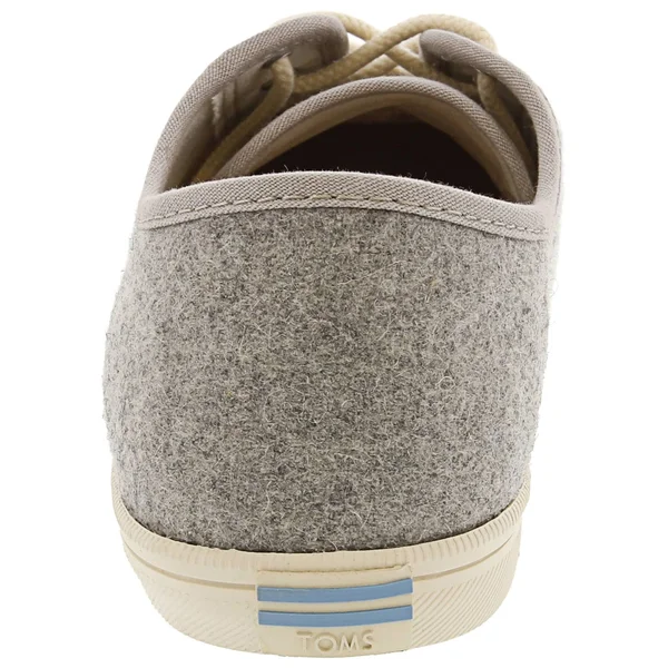 Toms Women's Carmel Shoes Drizzle Grey Felt 7.5