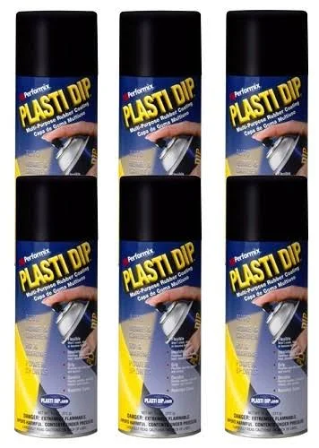 Performix Plasti Dip 11203 Matte Black Rubber Spray