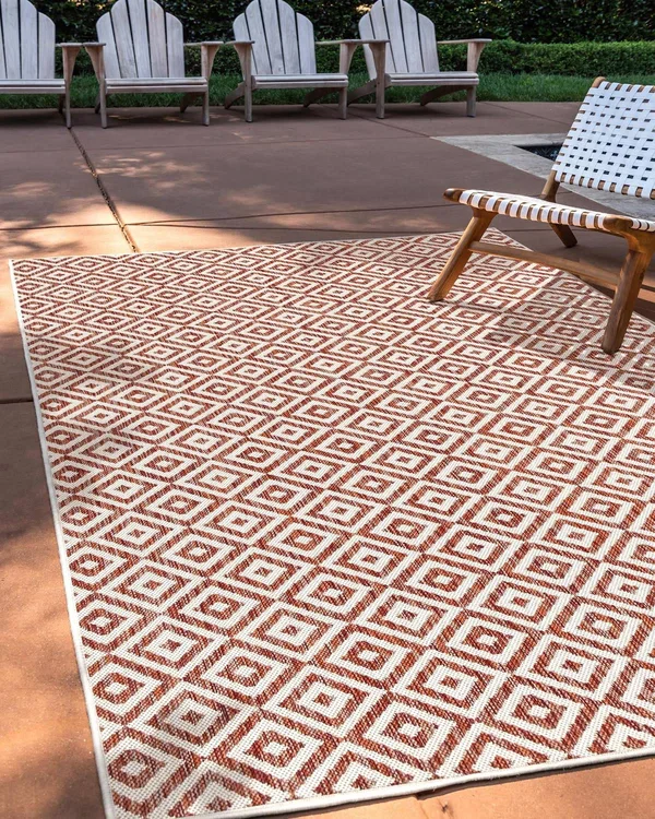 Jill Zarin Outdoor Costa Rica 7& x 10& Area Rug - Yellow