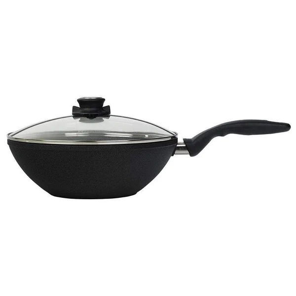 Swiss Diamond Non-Stick Aluminum Wok with Lid