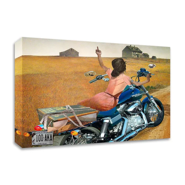 Leaving by Barry Kite, Print on Canvas, Ready to Hang