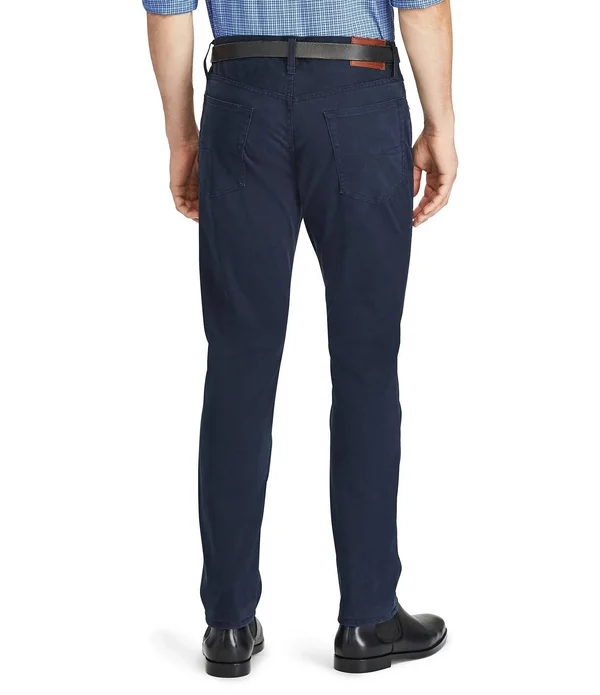 Polo Ralph Lauren Varick Slim-Fit Sateen Stretch Pants - 38 34