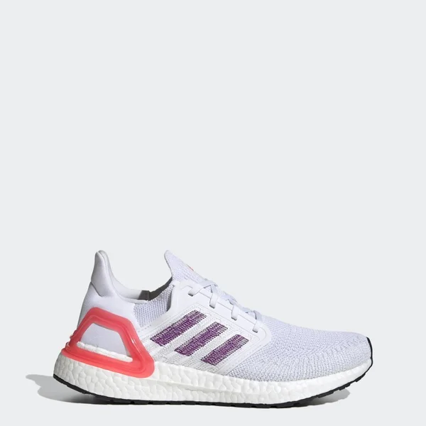 Adidas Women's Ultraboost 20 Running Shoes EG0726 - 5.0 - White