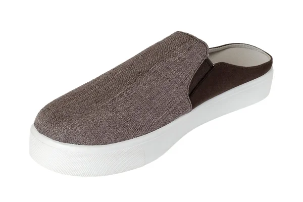 Revitalign Esplanade Cotton Canvas Slip-On Mule - Gray/Grey