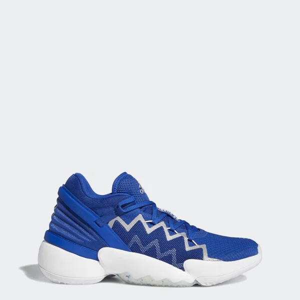 Adidas D.O.N Issue 2 Basketball Shoes, 12.5, Royal Blue/White