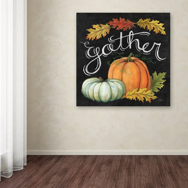 Trademark Fine Art Wap01607-C3535Gg Mary Urban 'Autumn Harvest III Squ