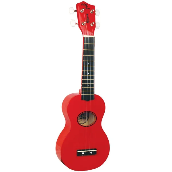 Eddy Finn EF-MN-RD Minnow Ukulele with Bag - Red