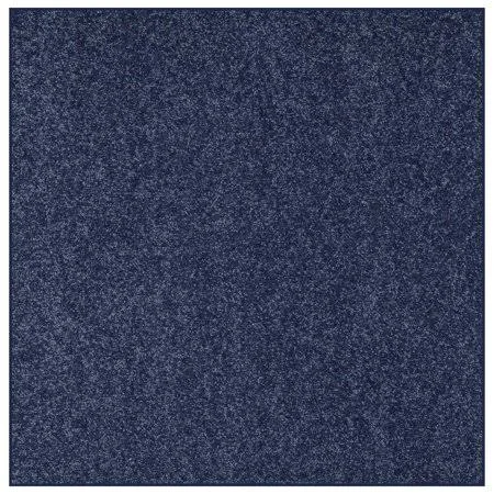 American Bright Solid Color Area Rugs Petrol Blue - 9& Square