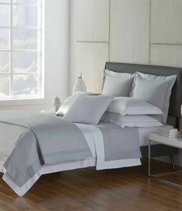 Sferra Finna Fitted Sheet - California King - Ivory
