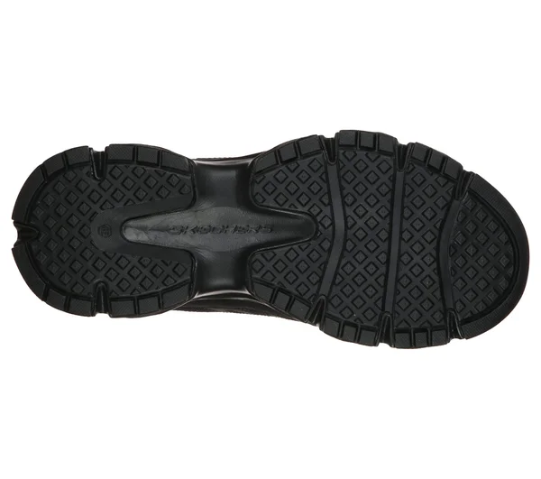 Skechers Men's Relaxed Fit Crossbar Stilholt Hiking Shoe - Black/Black