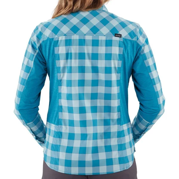 NRS Women's Guide LS Shirt - XL - Hydro