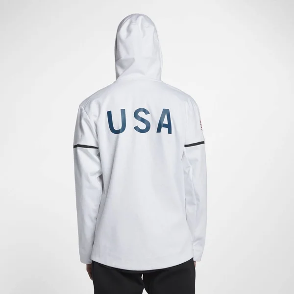 NIKE Tech Fleece Team USA Windrunner Men's Jacket (Imperial Purple/Iris/Imperial Purple, 3.5 Youth XL)