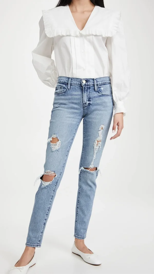 Frame Le Garcon Beldon Rips Size 31