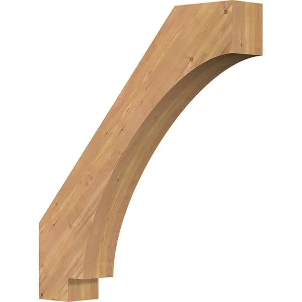 5 1/2x22W x 32x22D x 36x22H Imperial Smooth Brace - Western Red Cedar