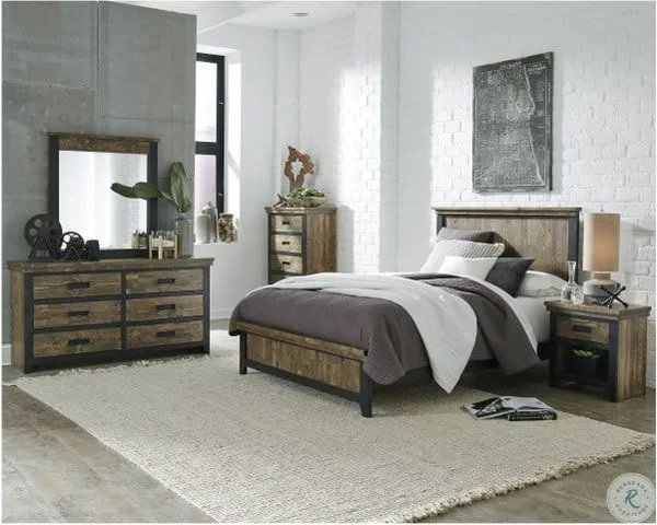 Progressive Furniture B607-23 Renegade Drawer Dresser in Black and