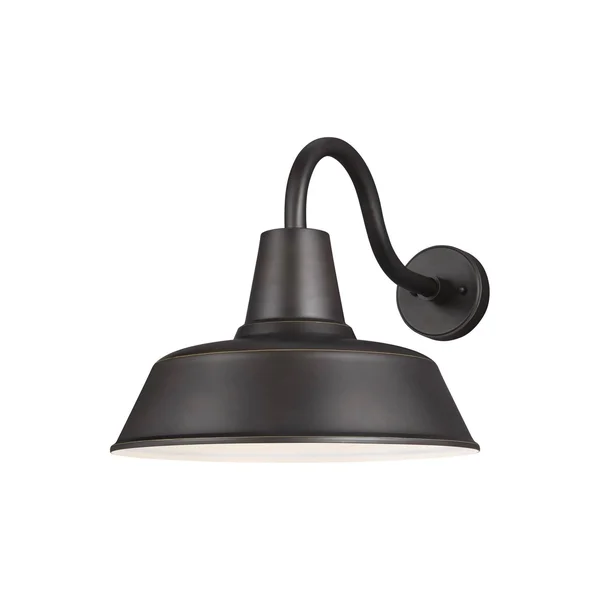 Sea Gull Lighting 8837401EN3-71 Barn Light 1 Light Extra Large Outdoor Wall Lantern in Antique Bronze