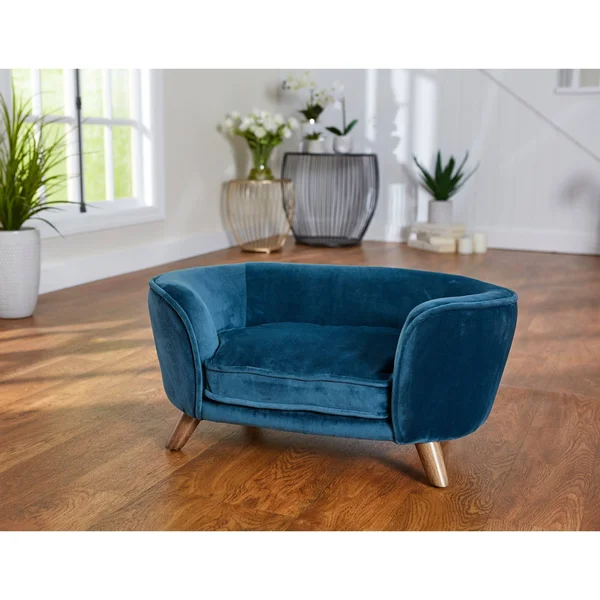 Enchanted Home Pet Romy Peacock Pet Sofa
