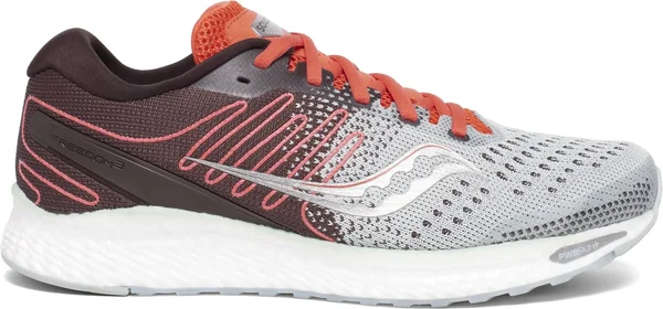 Saucony Freedom 3 Sky Grey/Coral, Women's, Size: 5.5
